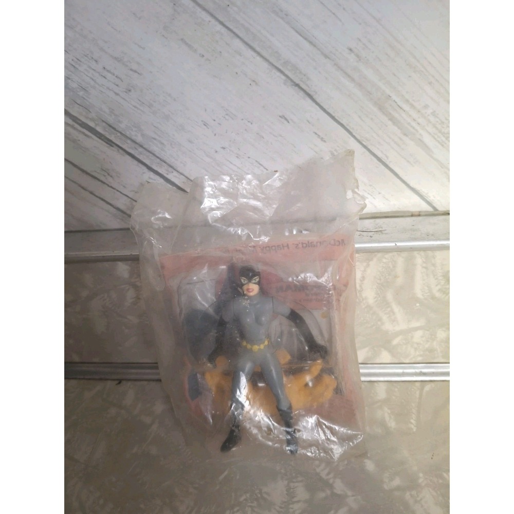 SEALED Vintage Batman Catwoman and Leopard McDonald's Happy Meal Toy 1993 NOS